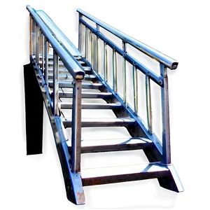 Steel Staircase PNG Gkq19 PNG