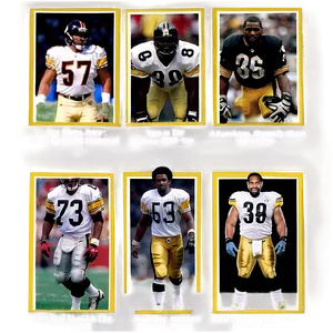Steelers Hall Of Fame Players PNG Jlw PNG