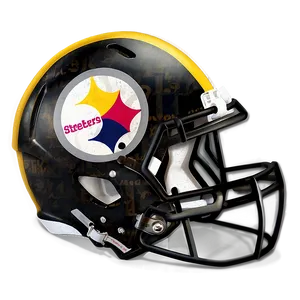 Steelers Helmet For Design Png Byq52 PNG image