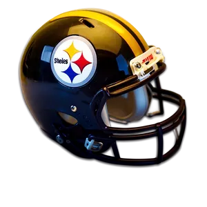 Steelers Helmet Glowing Png 22 PNG image