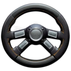Steering Wheel Silhouette PNG 39
