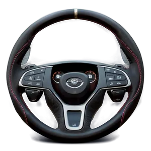 Steering Wheel With Airbag PNG Qlr