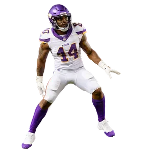 Stefon Diggs Athletic Stance PNG 06202024