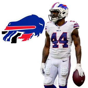 Stefon Diggs Buffalo Bills Uniform PNG Apw51 PNG