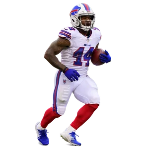 Stefon Diggs Buffalo Bills Uniform PNG Buf63 PNG