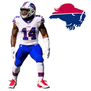 Stefon Diggs Buffalo Bills Uniform PNG Guf86 PNG