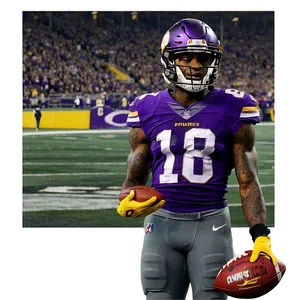 Stefon Diggs Hometown Hero PNG Ame13 PNG