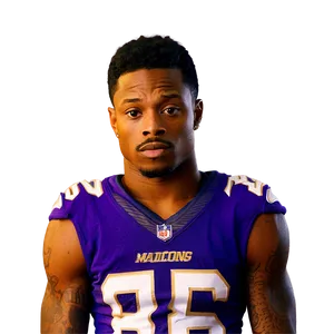 Stefon Diggs Intense Game Face PNG 49 PNG