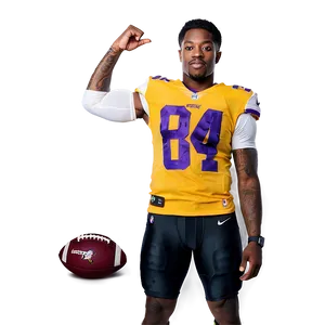 Stefon Diggs Leadership Pose PNG 06202024