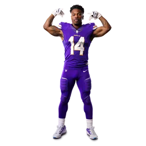 Stefon Diggs Leadership Pose Png Amu PNG image