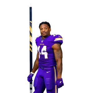 Stefon Diggs Leadership Pose PNG Keu