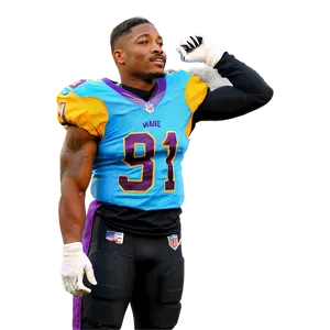 Stefon Diggs Pre-game Warmup PNG Ins22 PNG