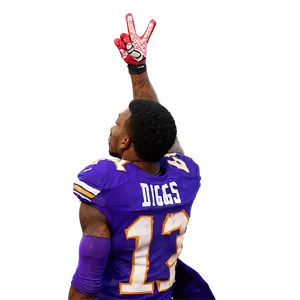 Stefon Diggs Record-breaking Reception PNG 06202024 PNG