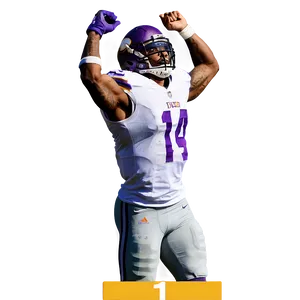 Stefon Diggs Touchdown Celebration PNG Cpy58 PNG