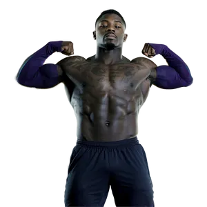 Stefon Diggs Workout Regimen PNG Gre
