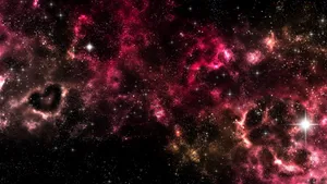 Stellar Nebula Glow PNG image