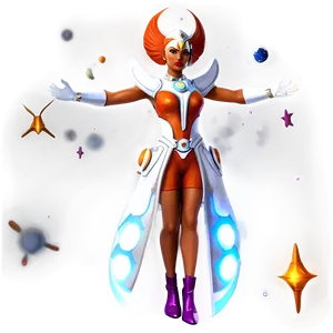 Stellar Space Goddess PNG 8 PNG
