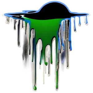 Stencil Spray Paint Drip PNG Pfh