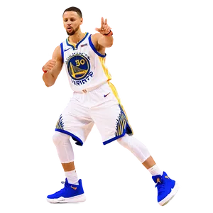 Steph Curry 3-point Celebration PNG Clj PNG
