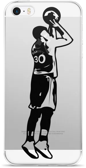 Steph Curry Shooting Silhouettei Phone Case