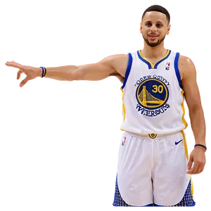 Steph Curry Three Pointer PNG Btx46