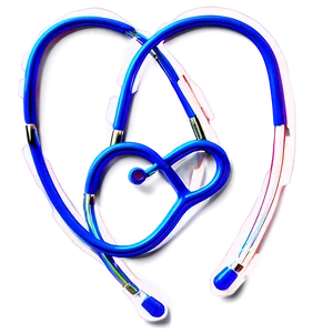 Stethoscope Heart For Healthcare PNG 06282024