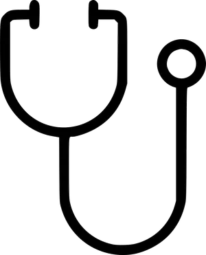 Stethoscope Icon Outline PNG image
