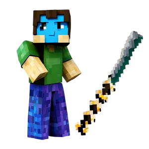 Steve Avatar Minecraft Png 06282024 PNG image