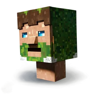 Steve From Minecraft Head Png 98 PNG image