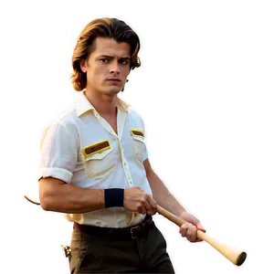 Steve Harrington Bat PNG 05212024 PNG