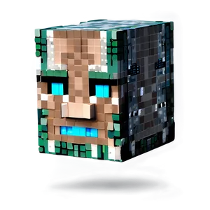 Steve Minecraft Exploration Head PNG 06282024