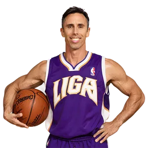 Steve Nash Signature Moves Png Ajo PNG image