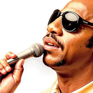 Stevie Wonder In Concert Png 06252024 PNG image