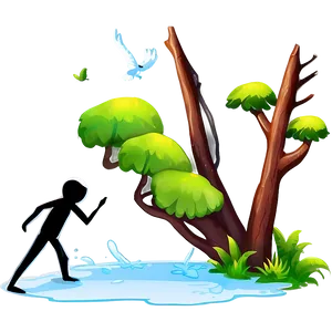 Stickman Adventure PNG Jiv5 PNG