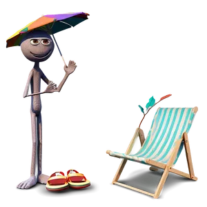 Stickman Beach Day Png Bse88 PNG image