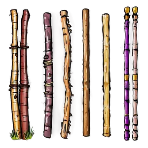 Sticks Collection Png 06132024 PNG image