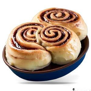 Sticky Cinnamon Roll Cluster PNG Gfp