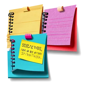 Sticky Note Graphic Png 30 PNG image