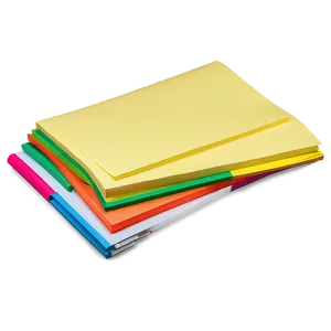 Sticky Note In Notebook Png 68 PNG image