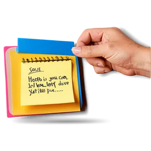 Sticky Note On Board Png Oby PNG image