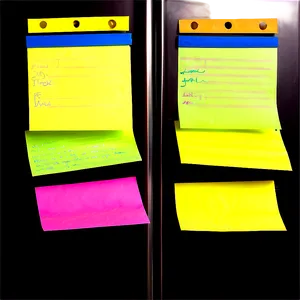 Sticky Note On Fridge Png 63 PNG image