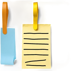 Sticky Note Reminder Png Tlm21 PNG image