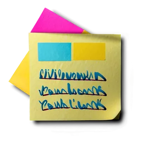 Sticky Note Sketch Png 51 PNG image