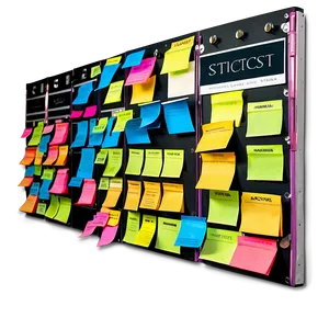 Sticky Note Wall Png Njr36 PNG image