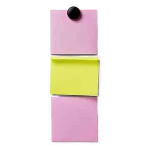 Sticky Note With Magnet Png Frj57 PNG image