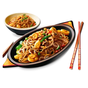 Stir-fried Pad Thai Png 41 PNG image