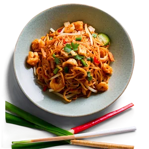 Stir-fried Pad Thai Png Iwe PNG image