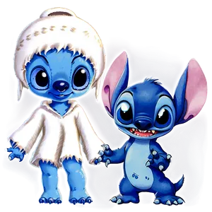 Stitch And Angel PNG 05212024 PNG