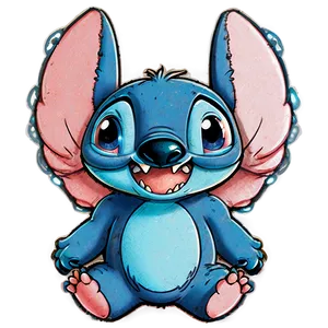 Stitch And Angel PNG Wwg