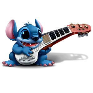 Stitch As Elvis PNG Vyd